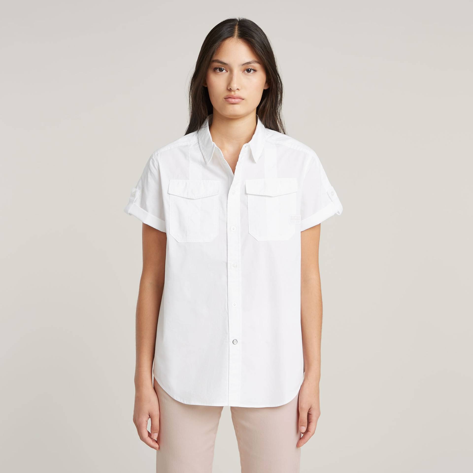 G-STAR Hemdbluse »Button Through«, Ärmel mit Umschlagsaum und Riegel G-STAR Hemdbluse »Button Through«, Ärmel mit Umschlagsaum und Riegel von G-Star
