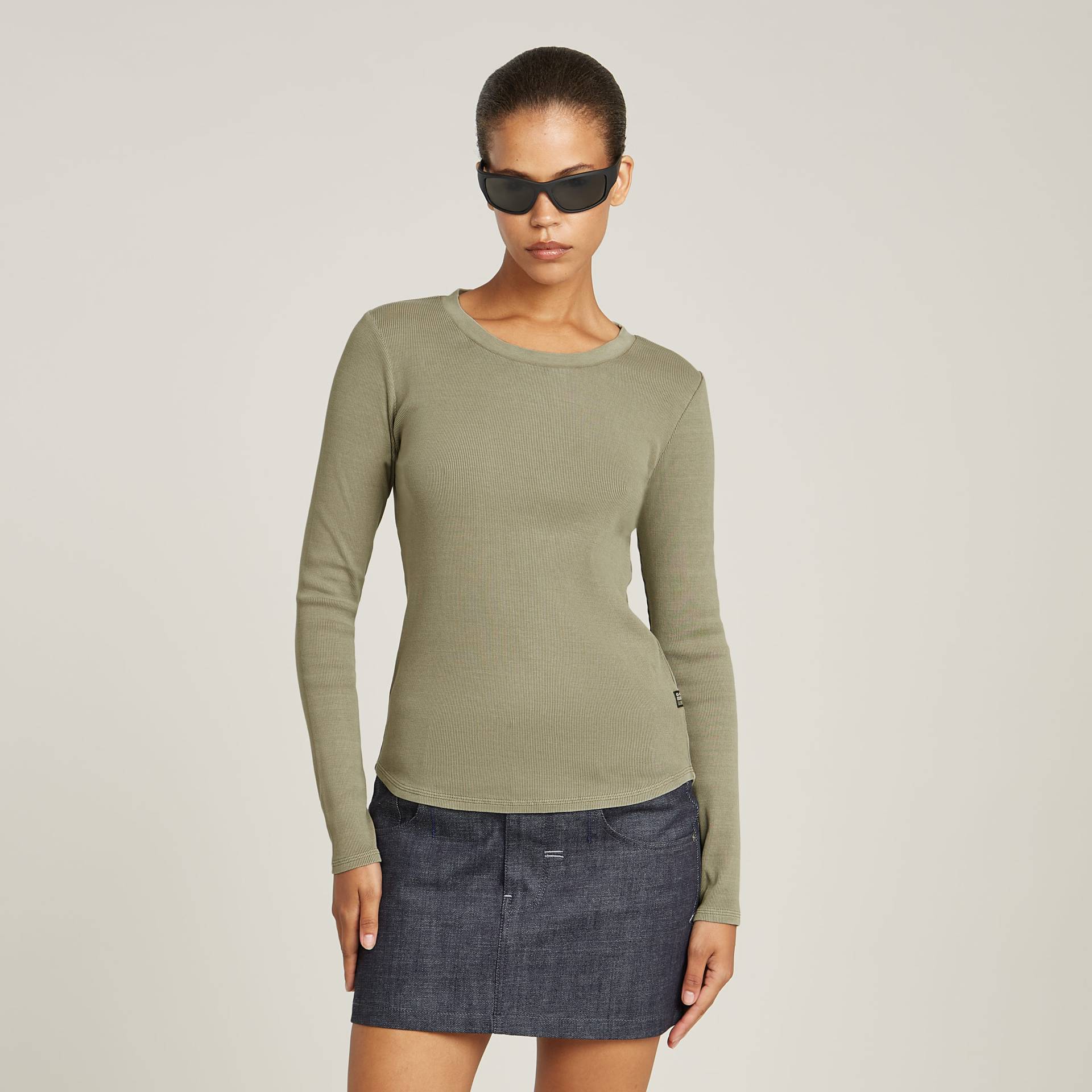 G-STAR Langarmshirt »Tops Overdyed slim«, im Overdyed-Look G-STAR Langarmshirt »Tops Overdyed slim«, im Overdyed-Look von G-Star