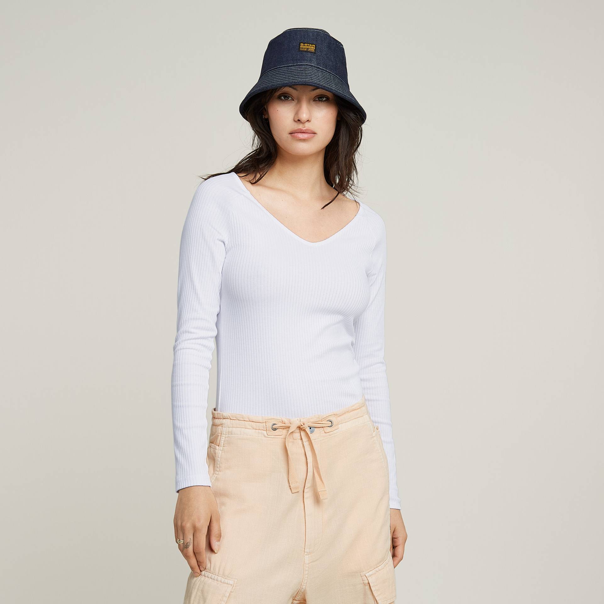 G-STAR Longsleeve »Slim Rib«, mit Stretchanteil G-STAR Longsleeve »Slim Rib«, mit Stretchanteil von G-Star