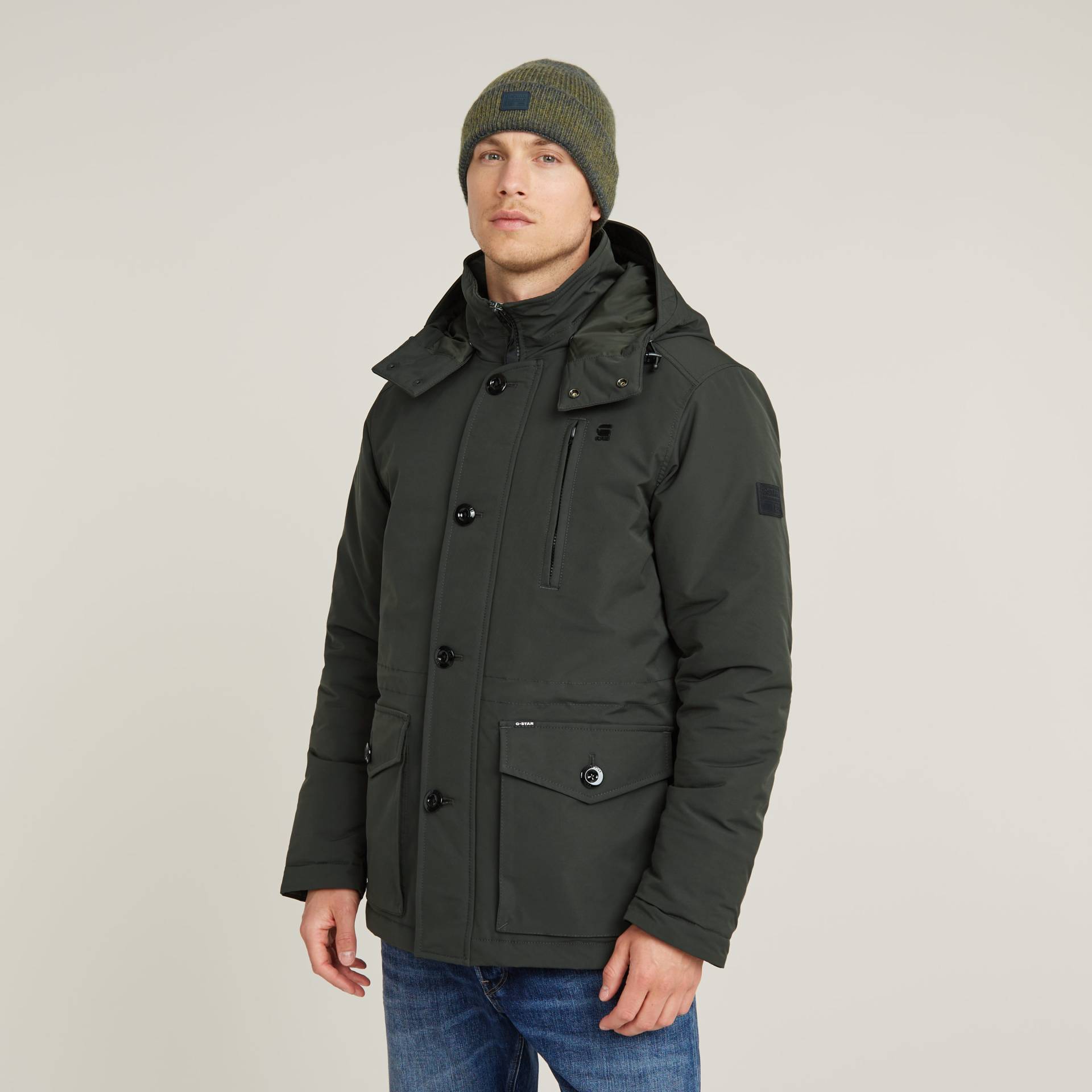 G-STAR Outdoorjacke »Vodan Padded Hdd Jkt«, mit Kapuze, mit verstellbarer Taille von G-Star