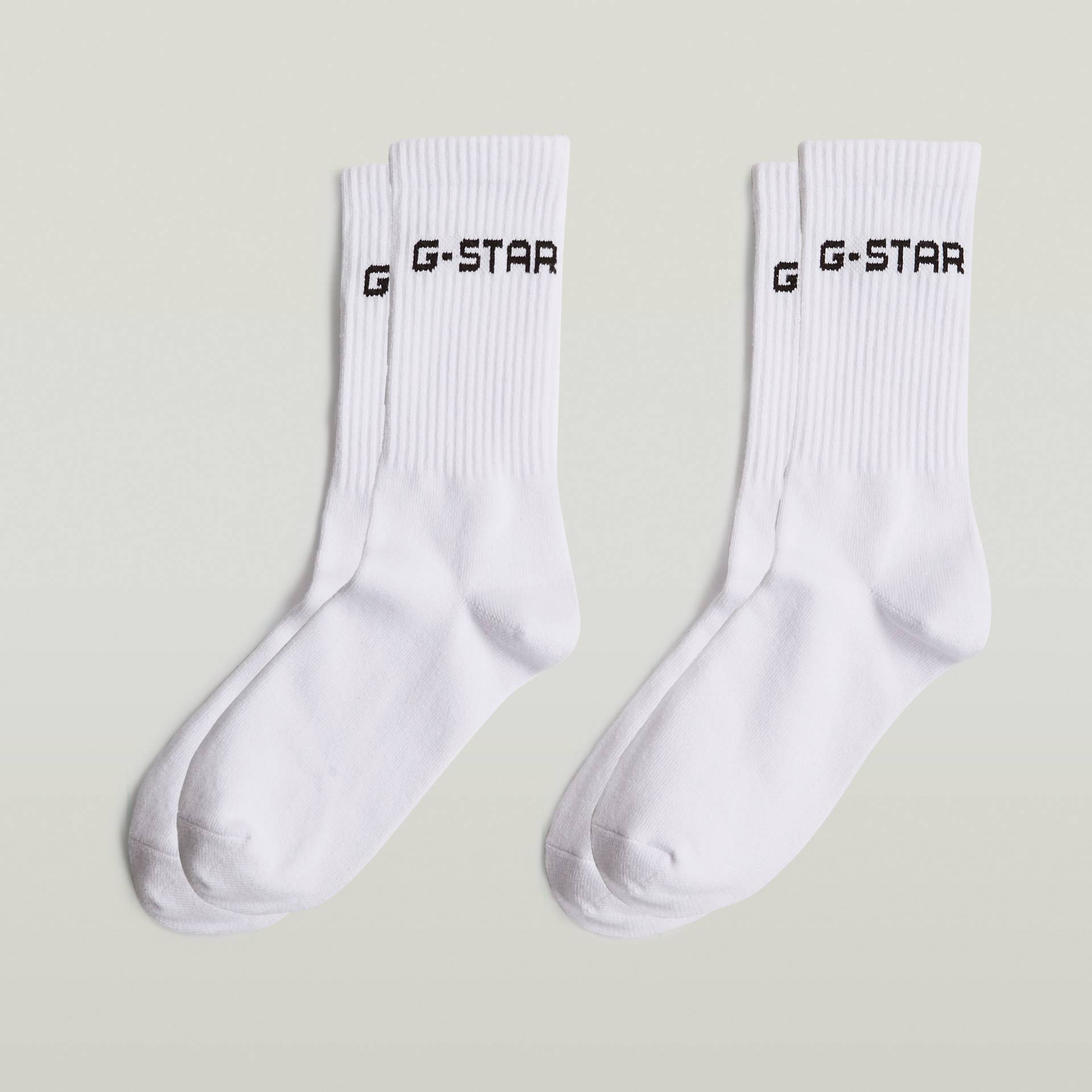 G-STAR Socken »Sport Socken 2-Pack«, (Packung, 2 Paar), mit Logo-Strick