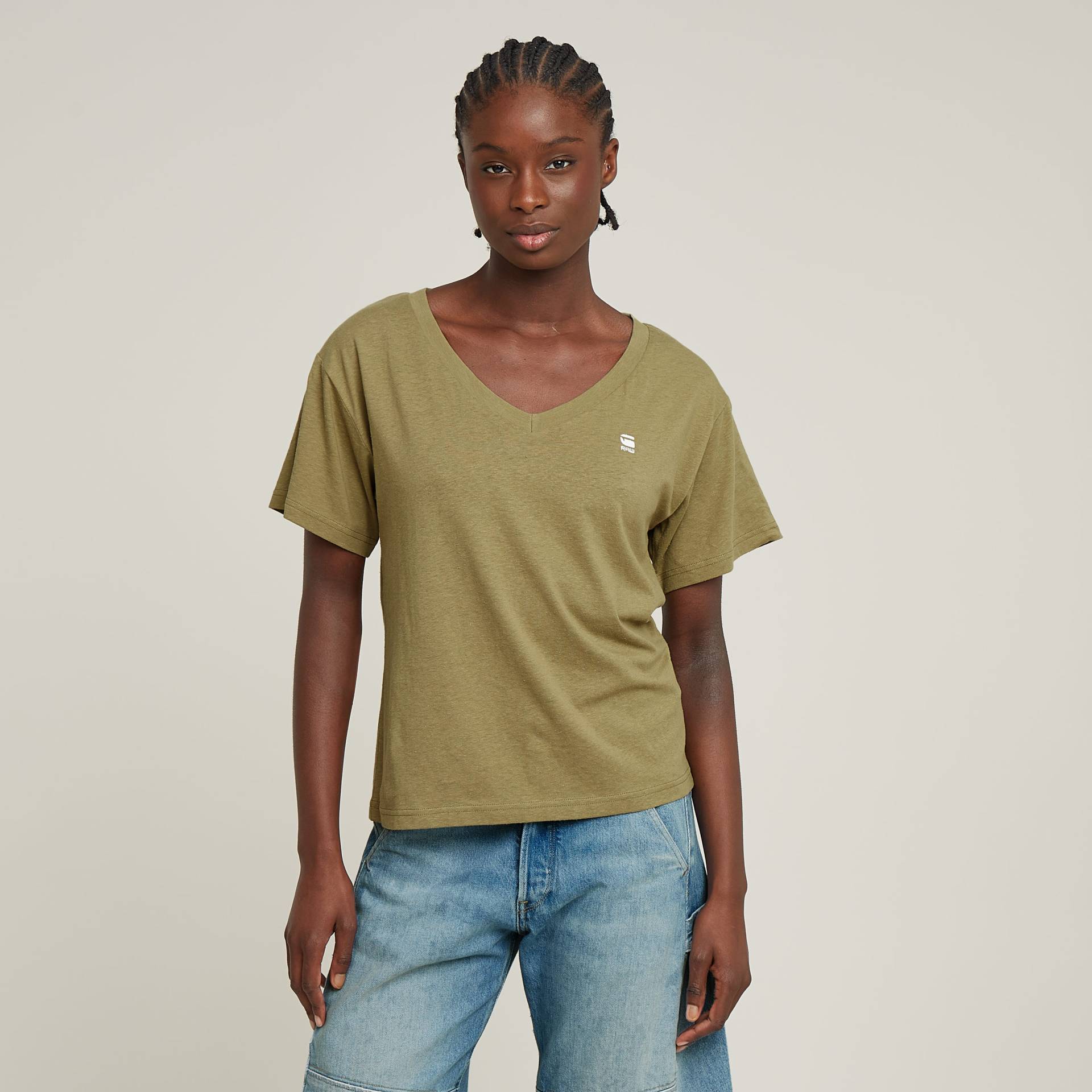 G-STAR V-Shirt »Open V Relaxed«, mit Logo Druck G-STAR V-Shirt »Open V Relaxed«, mit Logo Druck von G-Star
