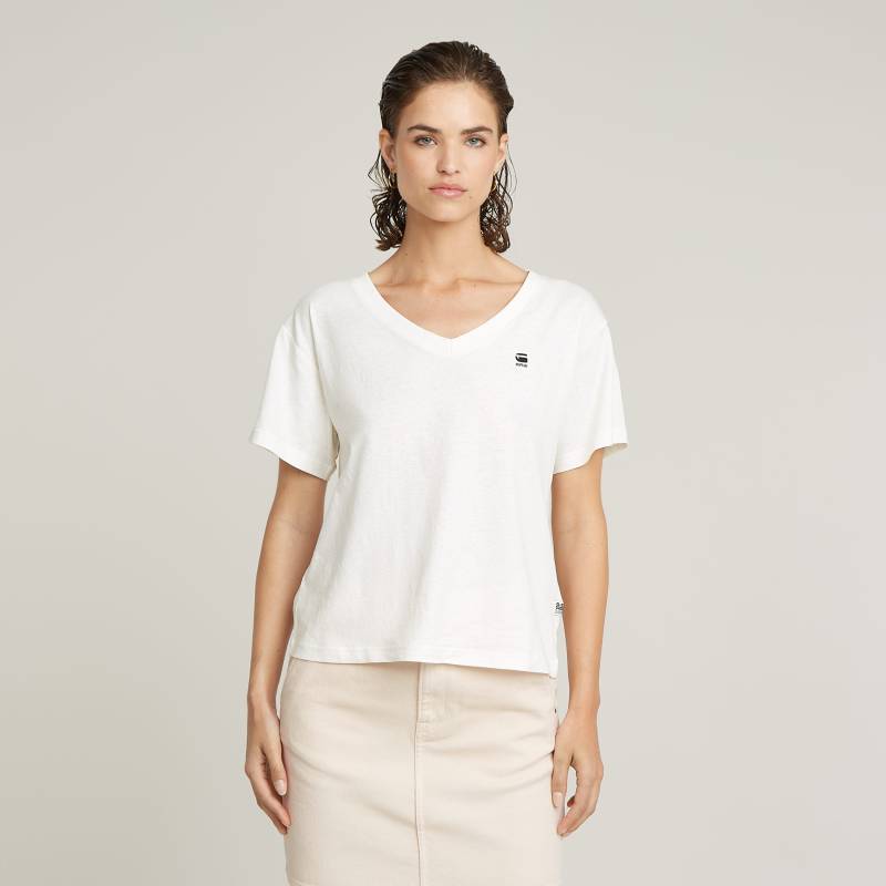 G-STAR V-Shirt »Open V Relaxed«, mit Logo Druck von G-Star