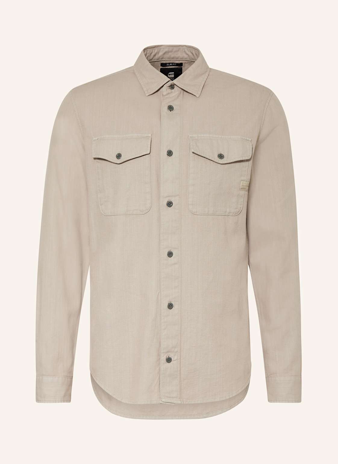 G-Star Hemd Slim Fit beige G-Star Hemd Slim Fit beige von G-Star