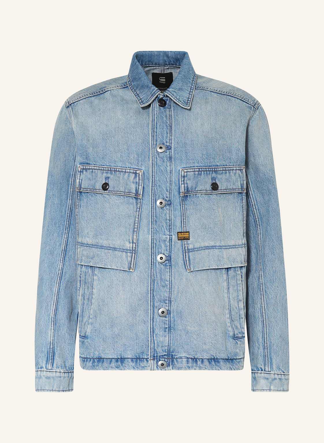 G-Star Jeans-Overjacket Mosa blau G-Star Jeans-Overjacket Mosa blau von G-Star