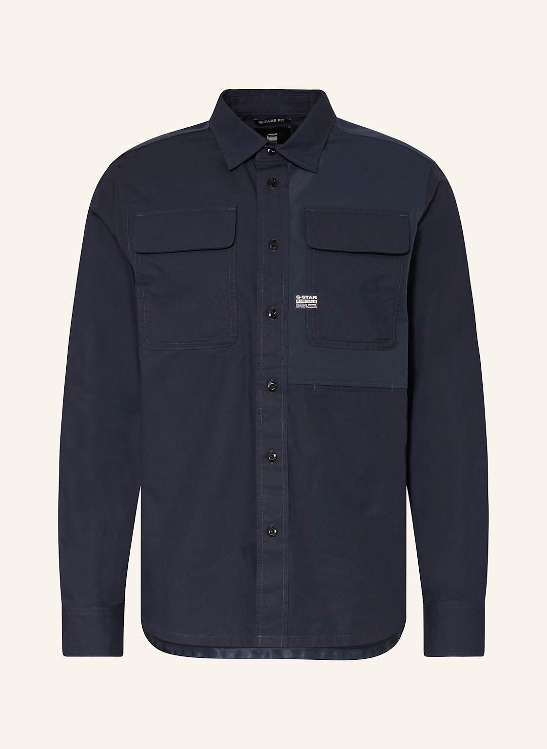 G-Star Overshirt Regular Fit blau von G-Star