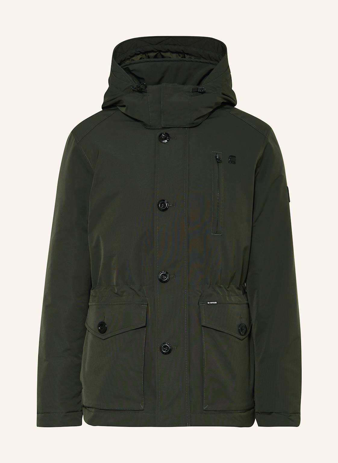 G-Star Parka Vodan Mit Abnehmbarer Kapuze gruen von G-Star