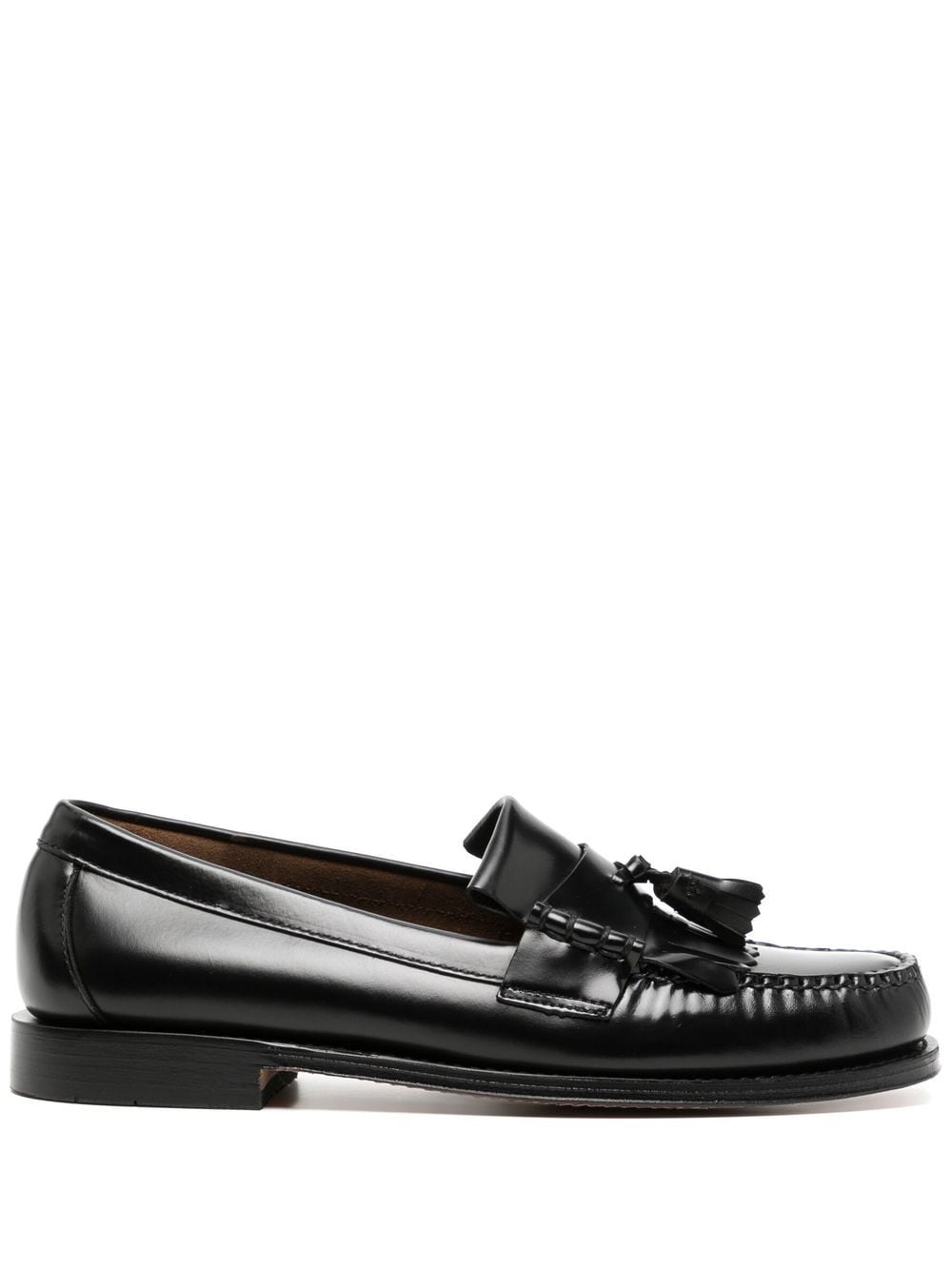 G.H. Bass & Co. flat sole leather loafers - Black von G.H. Bass & Co.