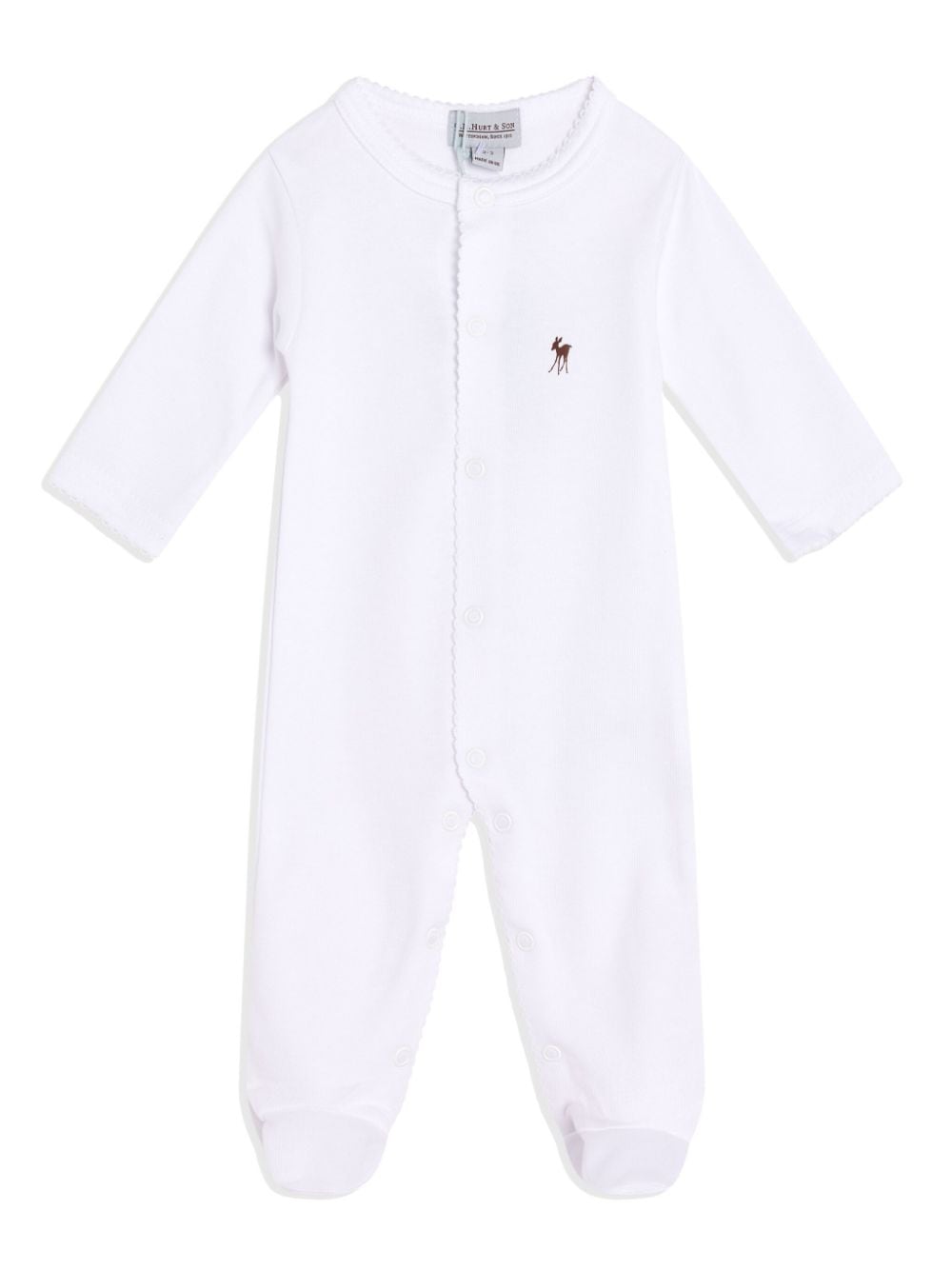 G.H. Hurt&Son Kids Fawn pajamas - White von G.H. Hurt&Son Kids