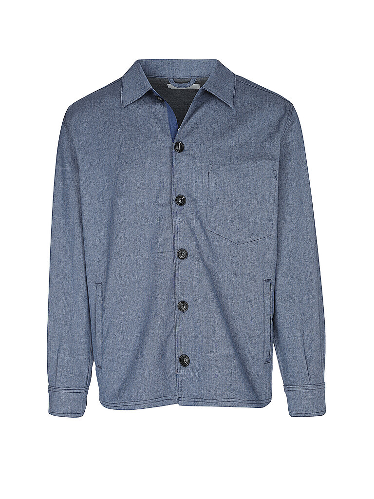 GABBA Overshirt REBEL DOMO blau | M von GABBA