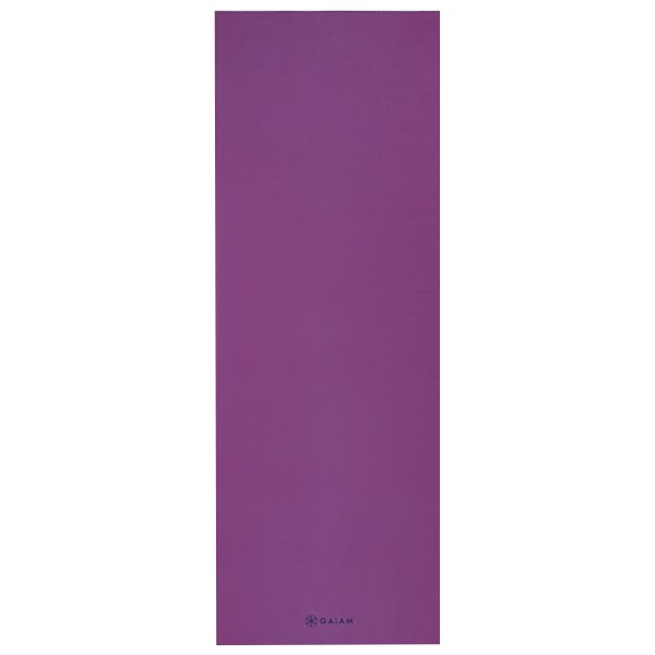 GAIAM - No-Slip Yoga Mat Towel - Mikrofaserhandtuch Gr 61 x 173 cm lila/blau von GAIAM