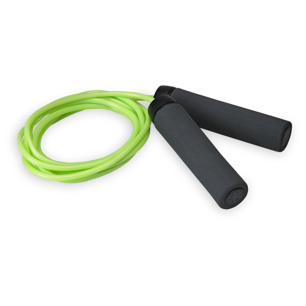 GAIAM - Restore Adjustable Speed Rope - Springseil Gr 3,4 m schwarz/grün von GAIAM