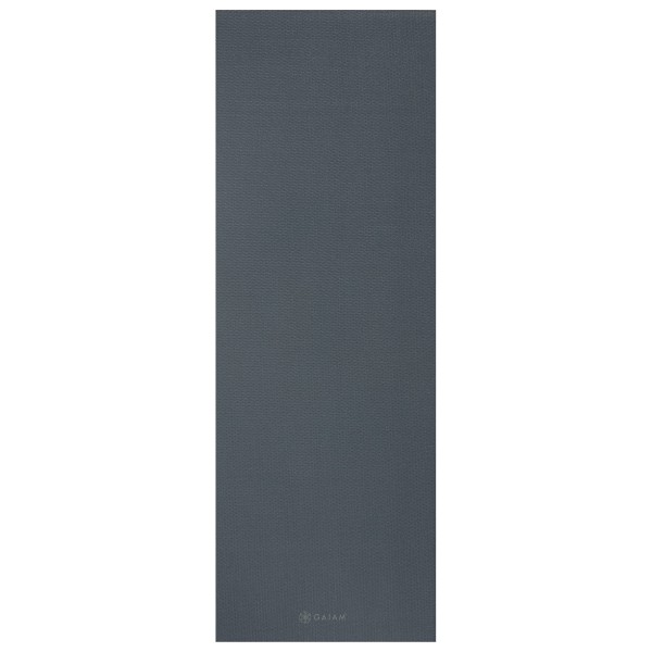 GAIAM - Yoga Mat 4 mm Solid - Yogamatte Gr 63 x 173 x 0,4 cm blau von GAIAM