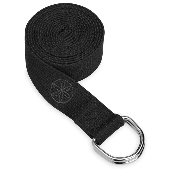 GAIAM - Yoga Strap 8ft - Yogagurt Gr 244 cm schwarz von GAIAM