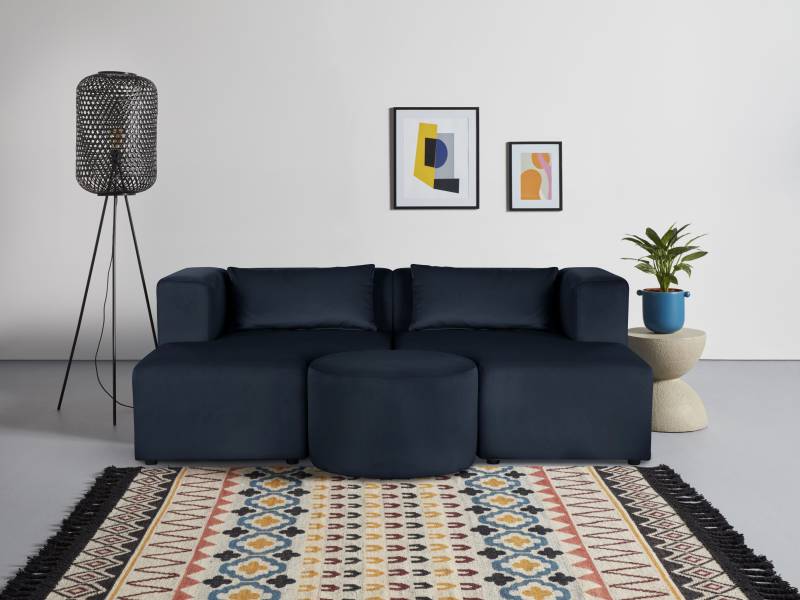 Leonique Sofa »Alexane«, zusammengesetzt aus Modulen, in vielen Bezugsqualitäten und Farben. von Leonique