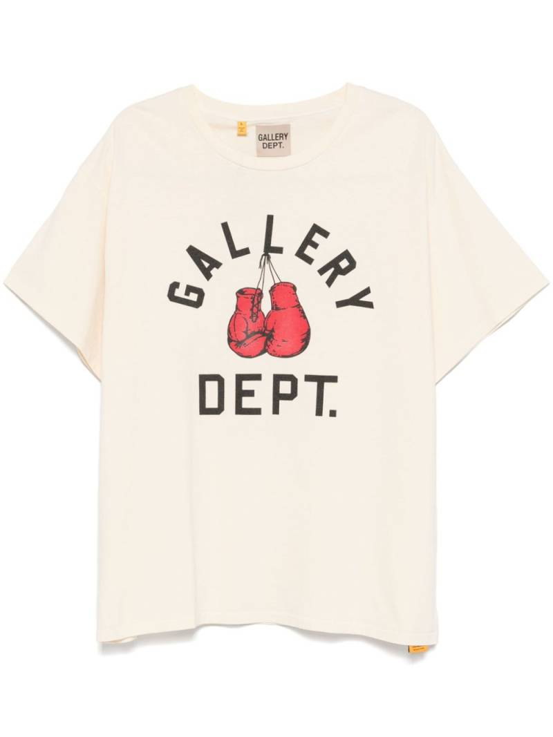 GALLERY DEPT. Boxing Merch T-shirt - Neutrals von GALLERY DEPT.