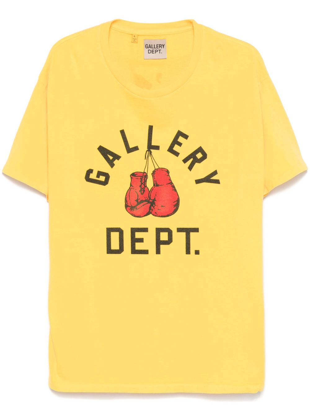 GALLERY DEPT. Boxing Merch T-shirt - Yellow von GALLERY DEPT.