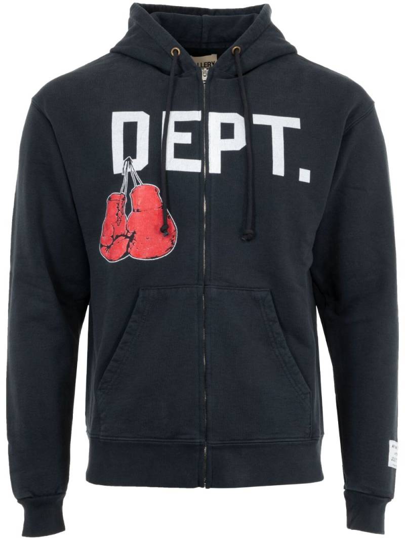 GALLERY DEPT. Boxing Merch zip hoodie - Black von GALLERY DEPT.