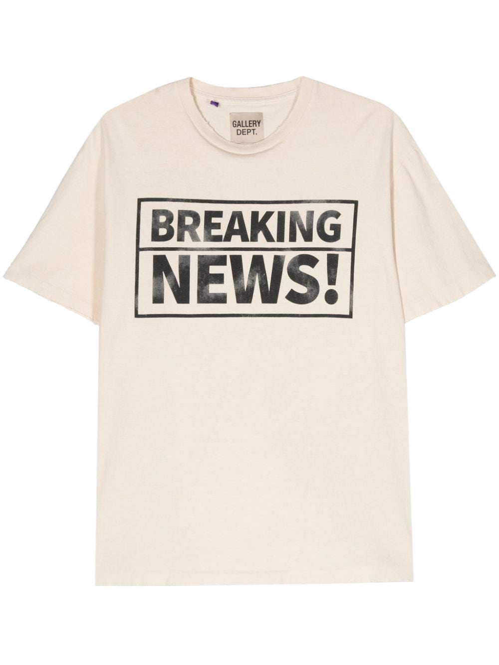 GALLERY DEPT. Breaking News T-shirt - Neutrals von GALLERY DEPT.