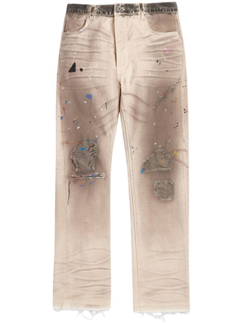 GALLERY DEPT. Hollywood distressed jeans - Neutrals von GALLERY DEPT.