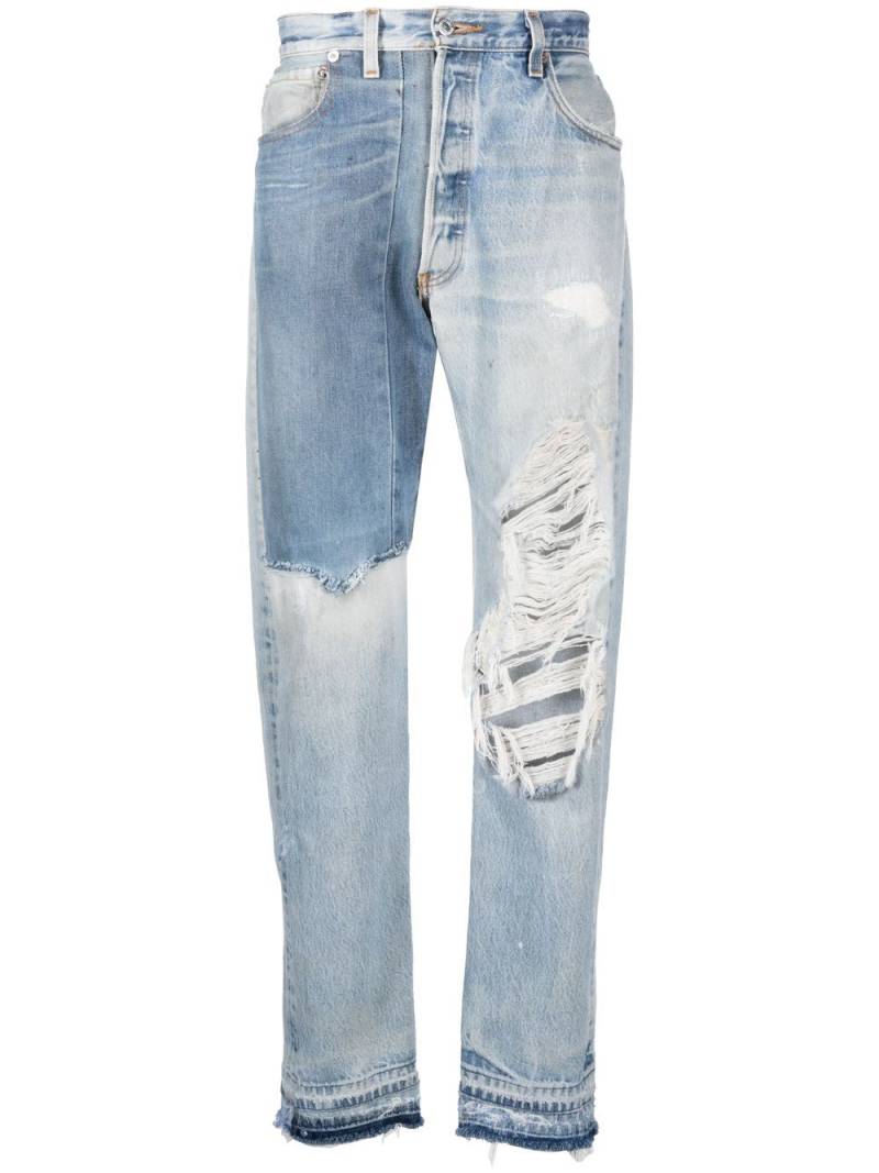 GALLERY DEPT. Ken ripped slim-cut jeans - Blue von GALLERY DEPT.