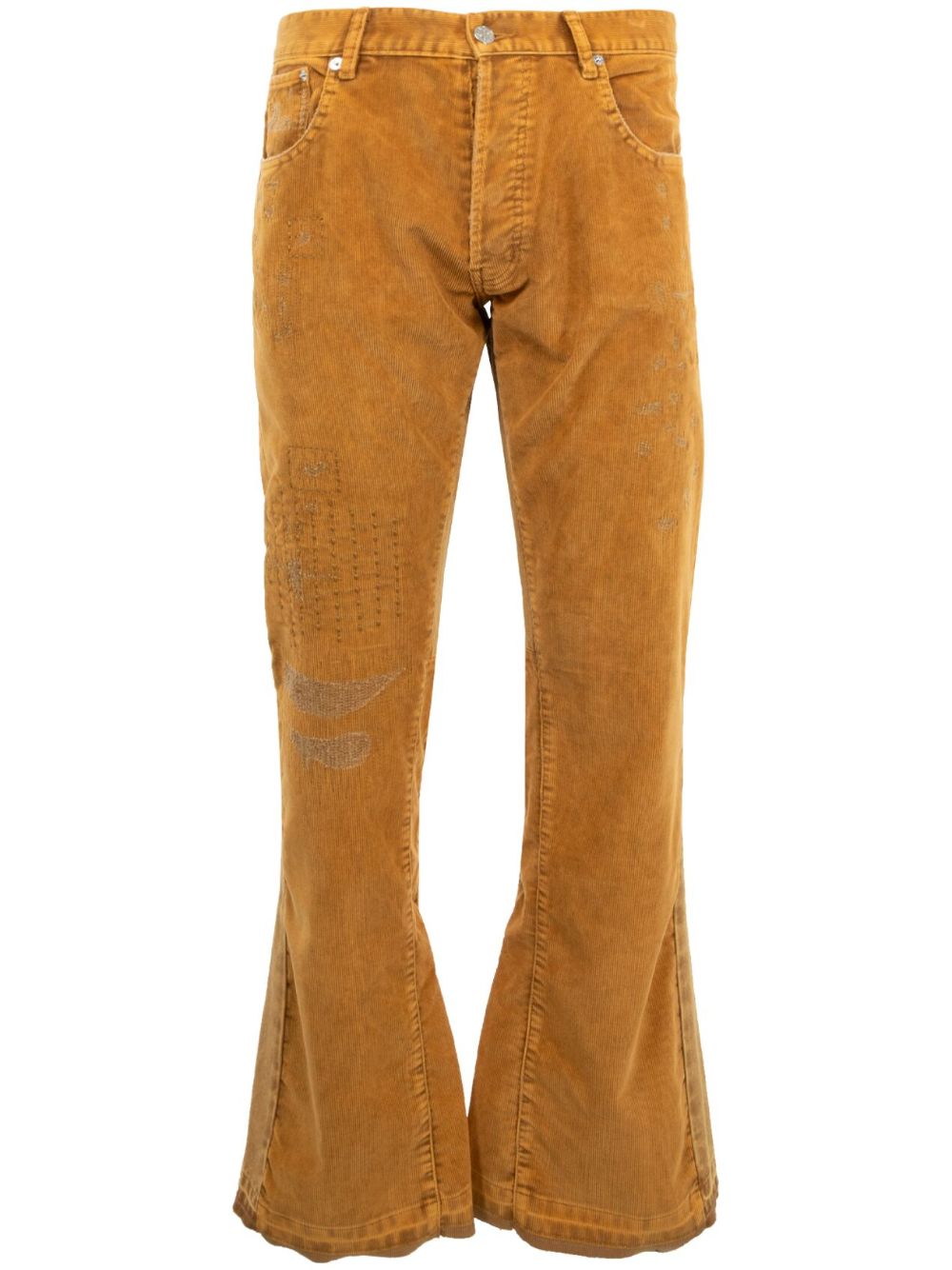 GALLERY DEPT. corduroy flared trousers - Orange von GALLERY DEPT.