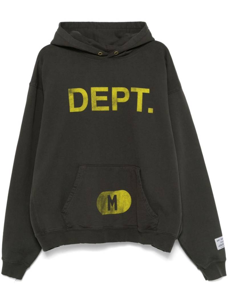 GALLERY DEPT. logo-print hoodie - Grey von GALLERY DEPT.