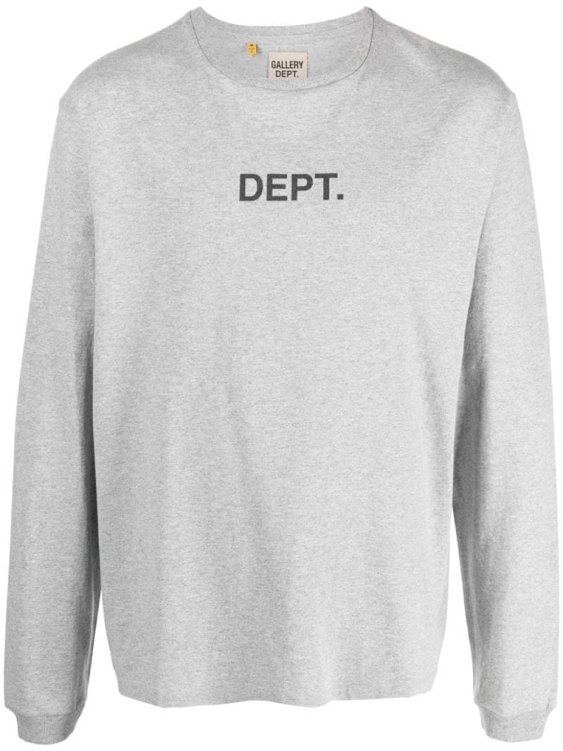 GALLERY DEPT. logo-print mélange sweatshirt - Grey von GALLERY DEPT.