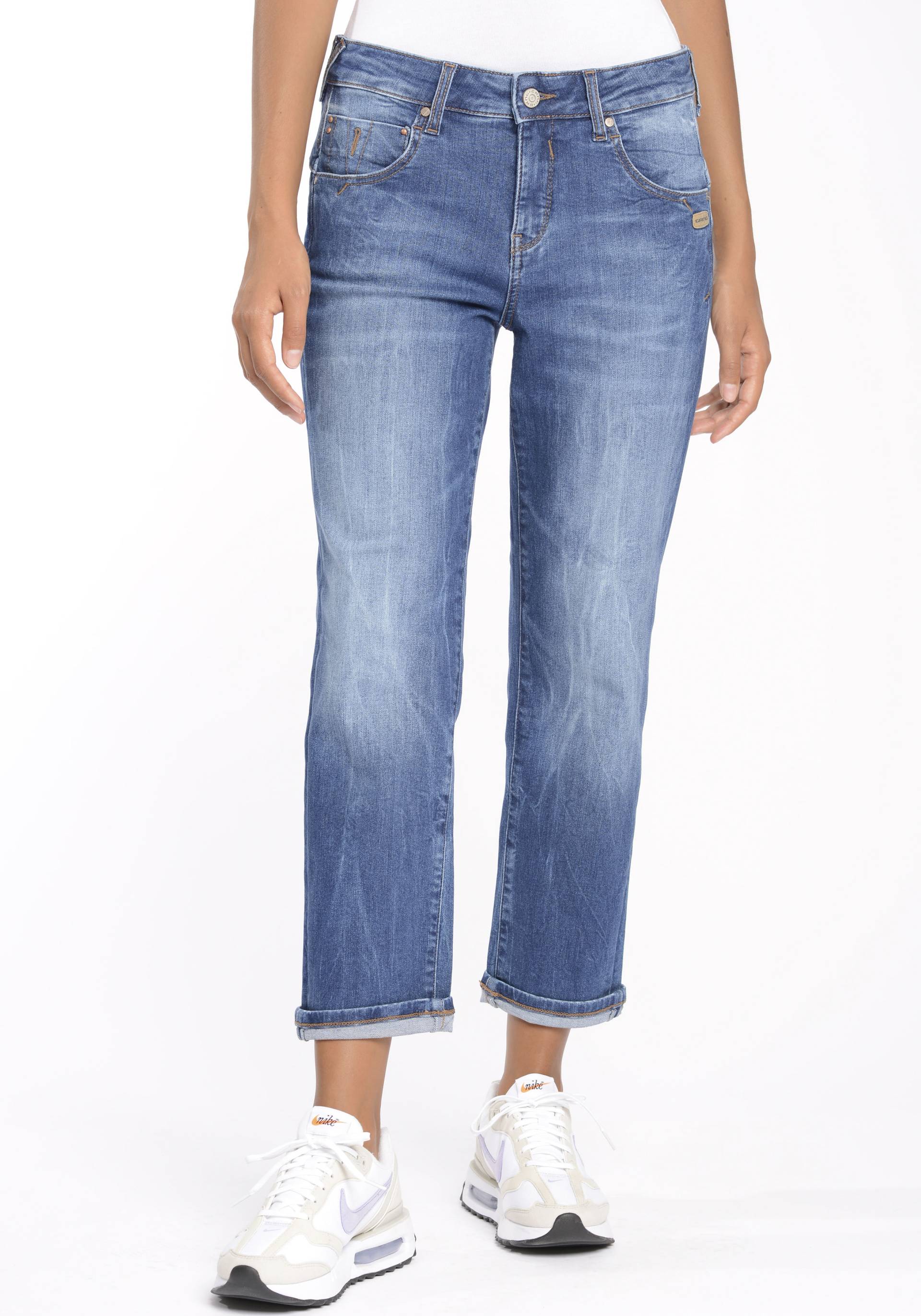 GANG Ankle-Jeans »94RUBINIA CROPPED«, Straight Fit GANG Ankle-Jeans »94RUBINIA CROPPED«, Straight Fit von GANG