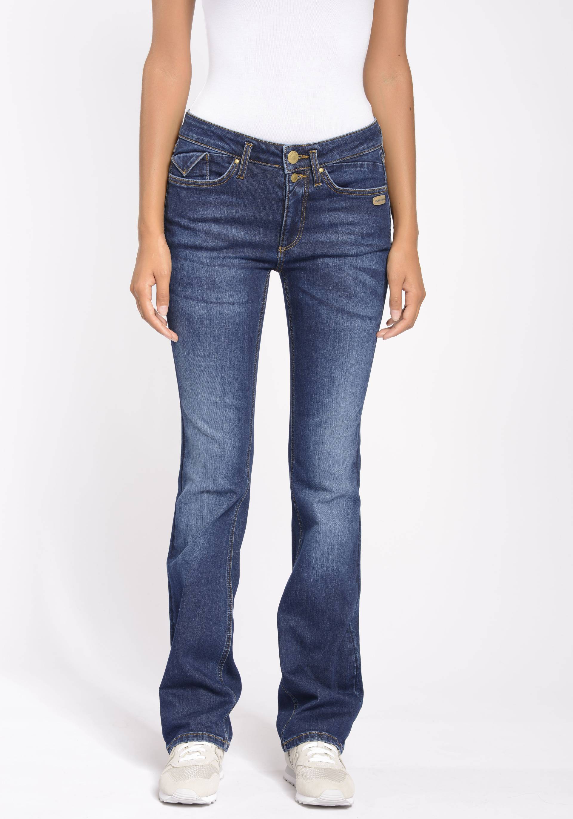 GANG Bootcut-Jeans »94ELISA LIGHT BOOTCUT«, aus der ECO LINE mit Bio-Baumwolle und Stretch von GANG