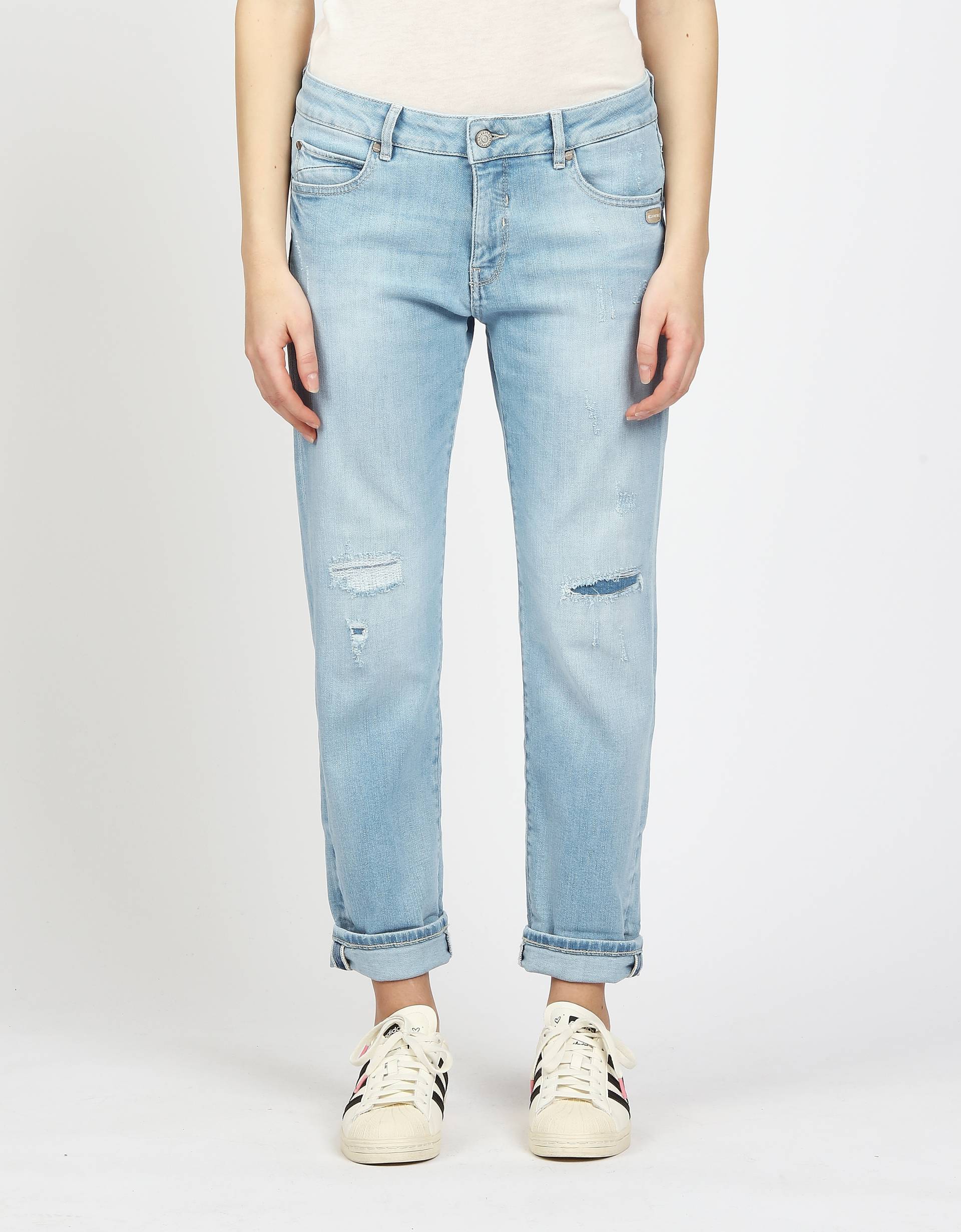 GANG Boyfriend-Jeans »94NADIA«, 5-Pocket Style mit Reissverschluss und Knopf GANG Boyfriend-Jeans »94NADIA«, 5-Pocket Style mit Reissverschluss und Knopf von GANG