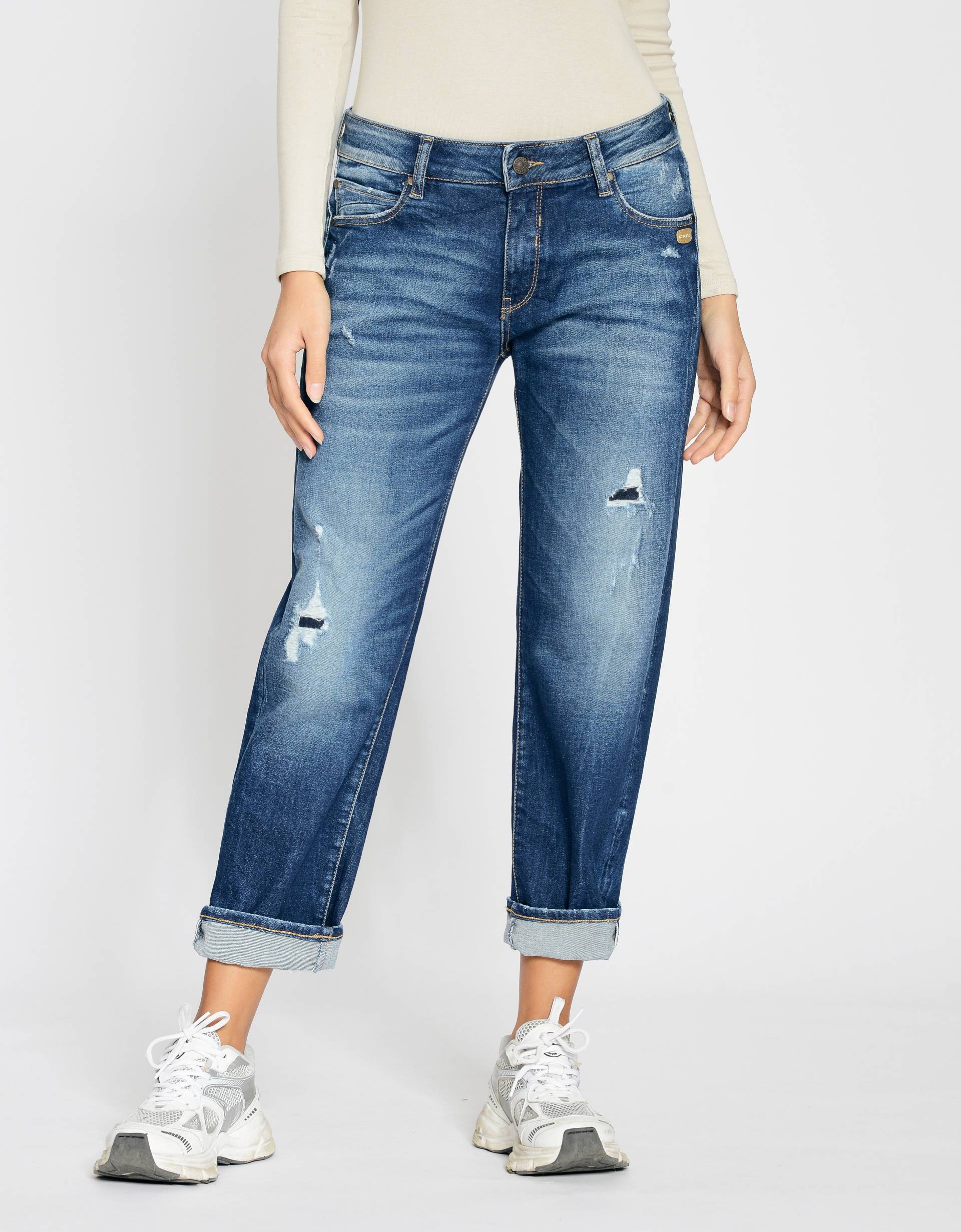 GANG Boyfriend-Jeans »94NADIA«, 5-Pocket Style mit Reissverschluss und Knopf von GANG