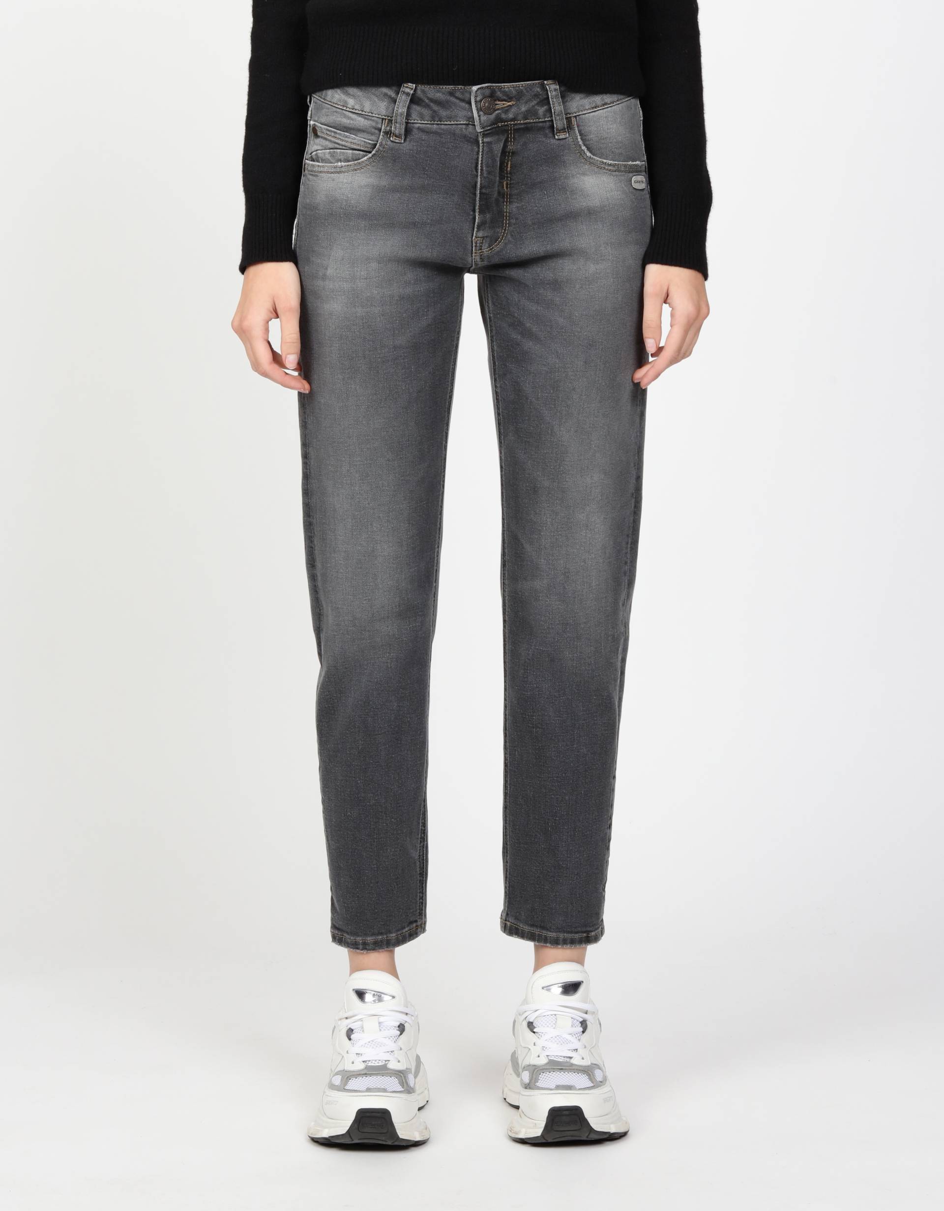 GANG Boyfriend-Jeans »94NADIA«, 5-Pocket Style mit Reissverschluss und Knopf von GANG