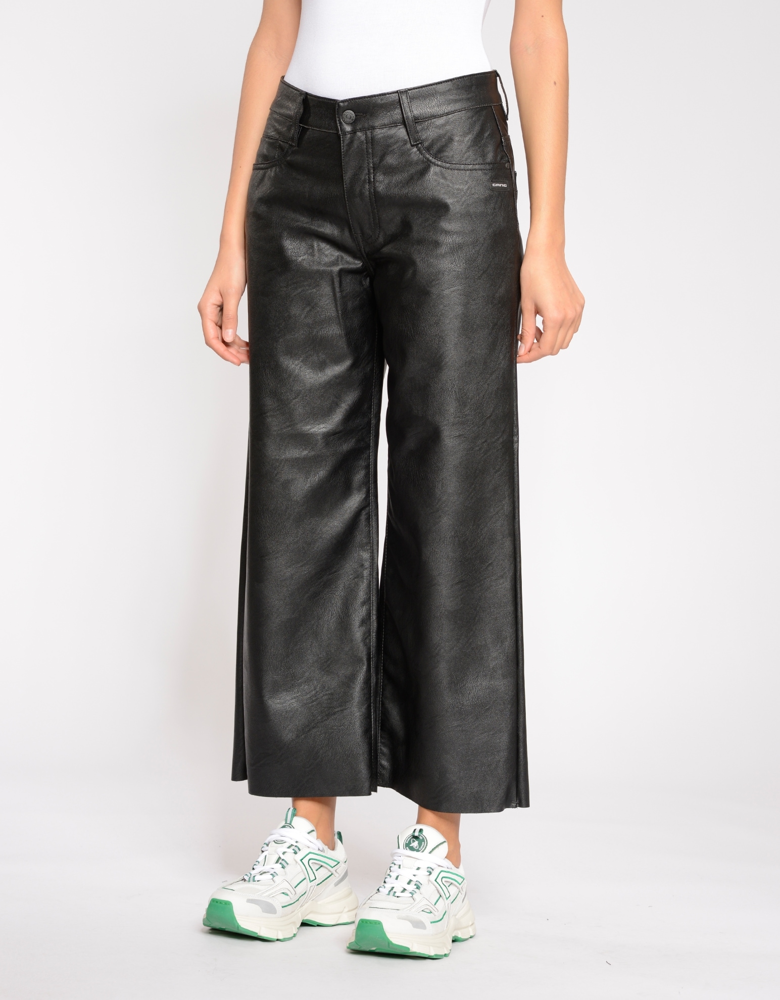 GANG Culotte »94CAROL CULOTTE«, in Lederoptik und weitem Bein GANG Culotte »94CAROL CULOTTE«, in Lederoptik und weitem Bein von GANG