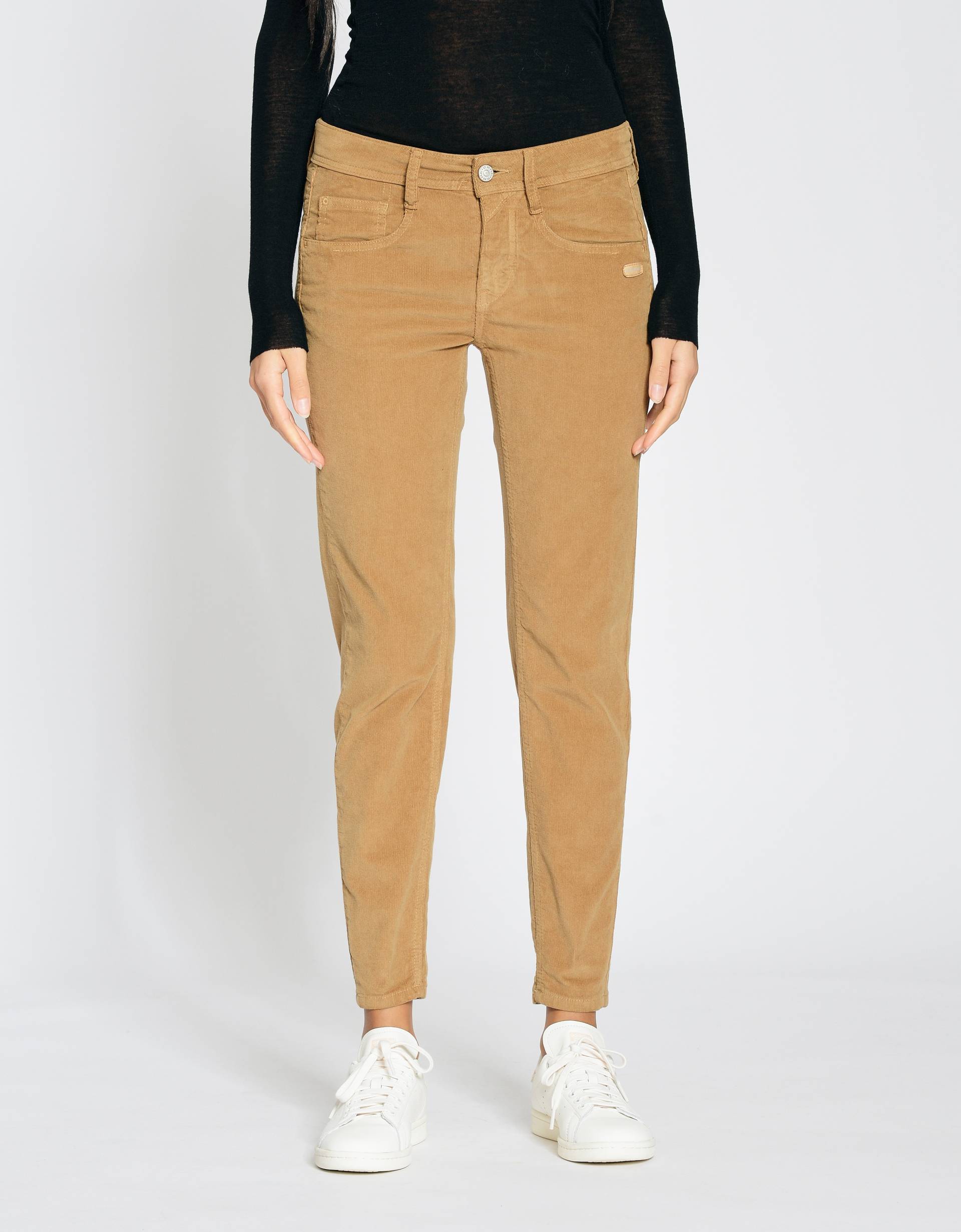 GANG Cordhose »94AMELIE CROPPED«, mit doppelter rechter Gesässtasche von GANG