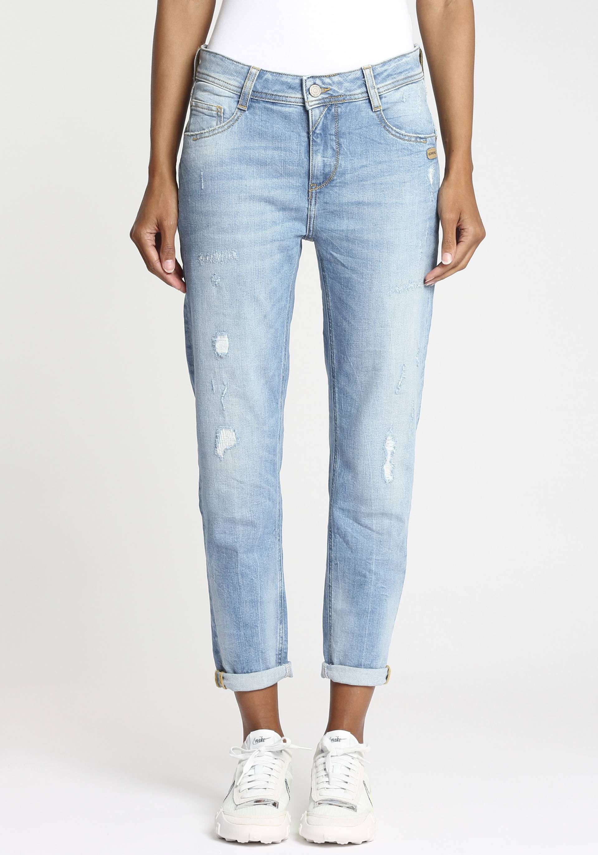 GANG Relax-fit-Jeans »94AMELIE CROPPED«, mit verkürzter Beinlänge von GANG