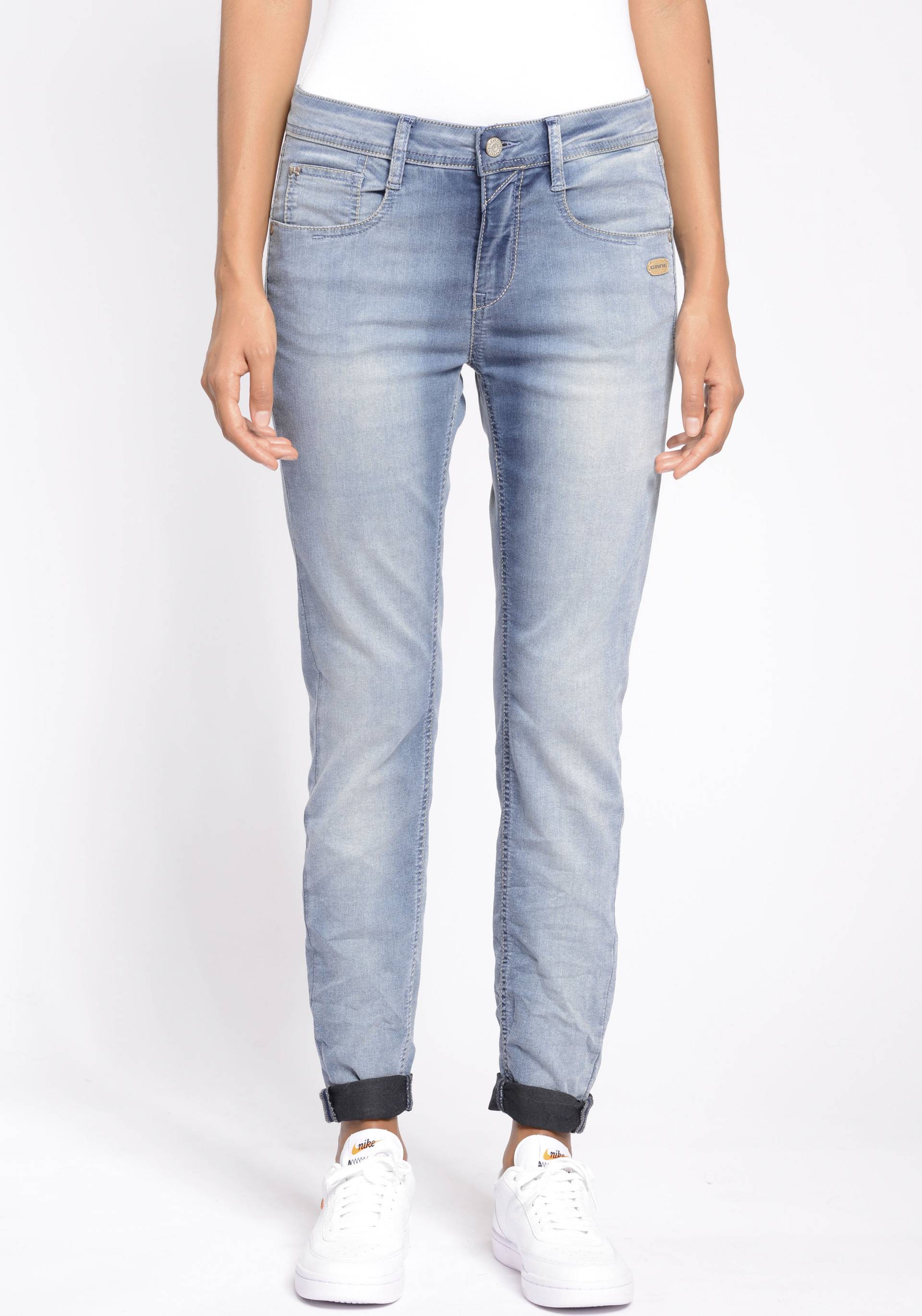 GANG Relax-fit-Jeans »94AMELIE«, in cooler Used Waschung GANG Relax-fit-Jeans »94AMELIE«, in cooler Used Waschung von GANG
