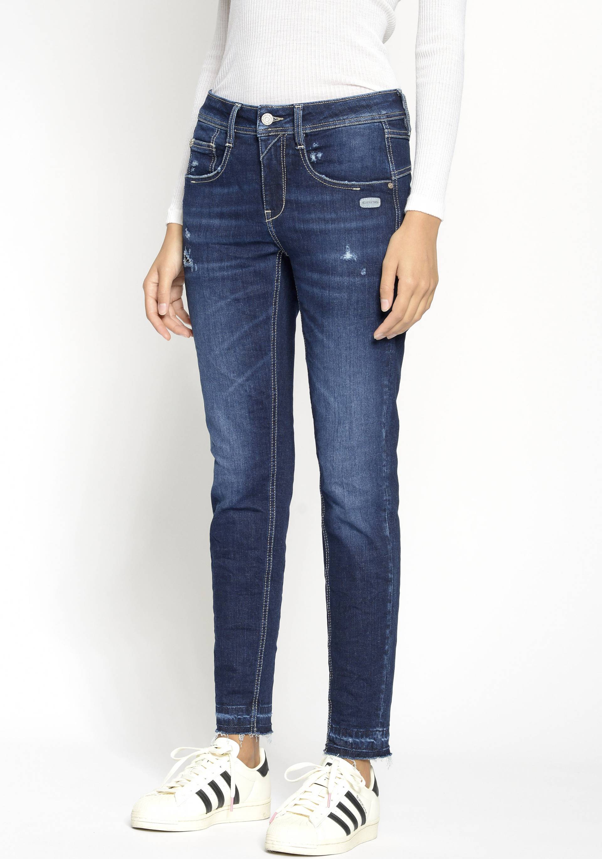 GANG Relax-fit-Jeans »94AMELIE CROPPED«, aus weicher Cord-Qualität von GANG