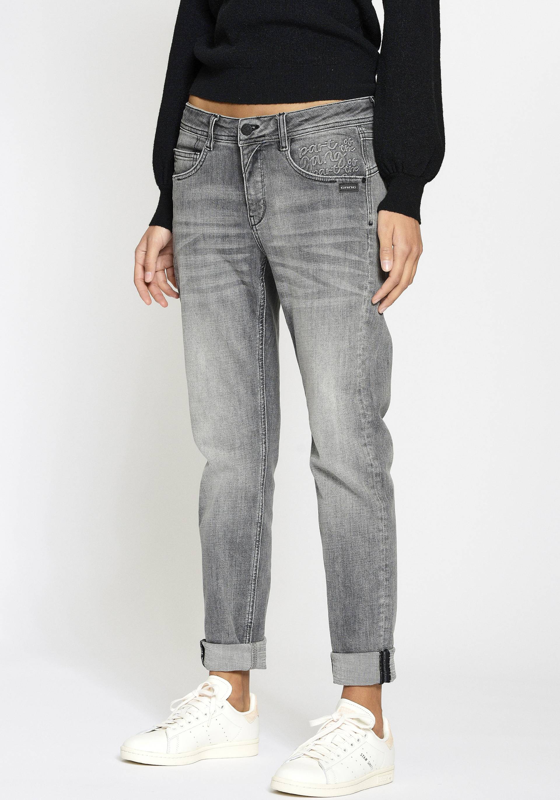 GANG Relax-fit-Jeans »94AMELIE«, mit Used-Effekten GANG Relax-fit-Jeans »94AMELIE«, mit Used-Effekten von GANG
