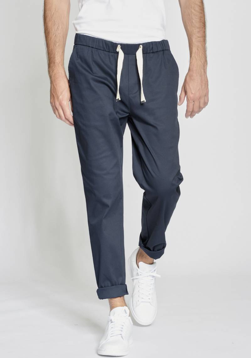 GANG Chinohose »94SANTO JOGGER«, Jogger Style mit Gummizug und Tunnelzug-Verschluss von GANG