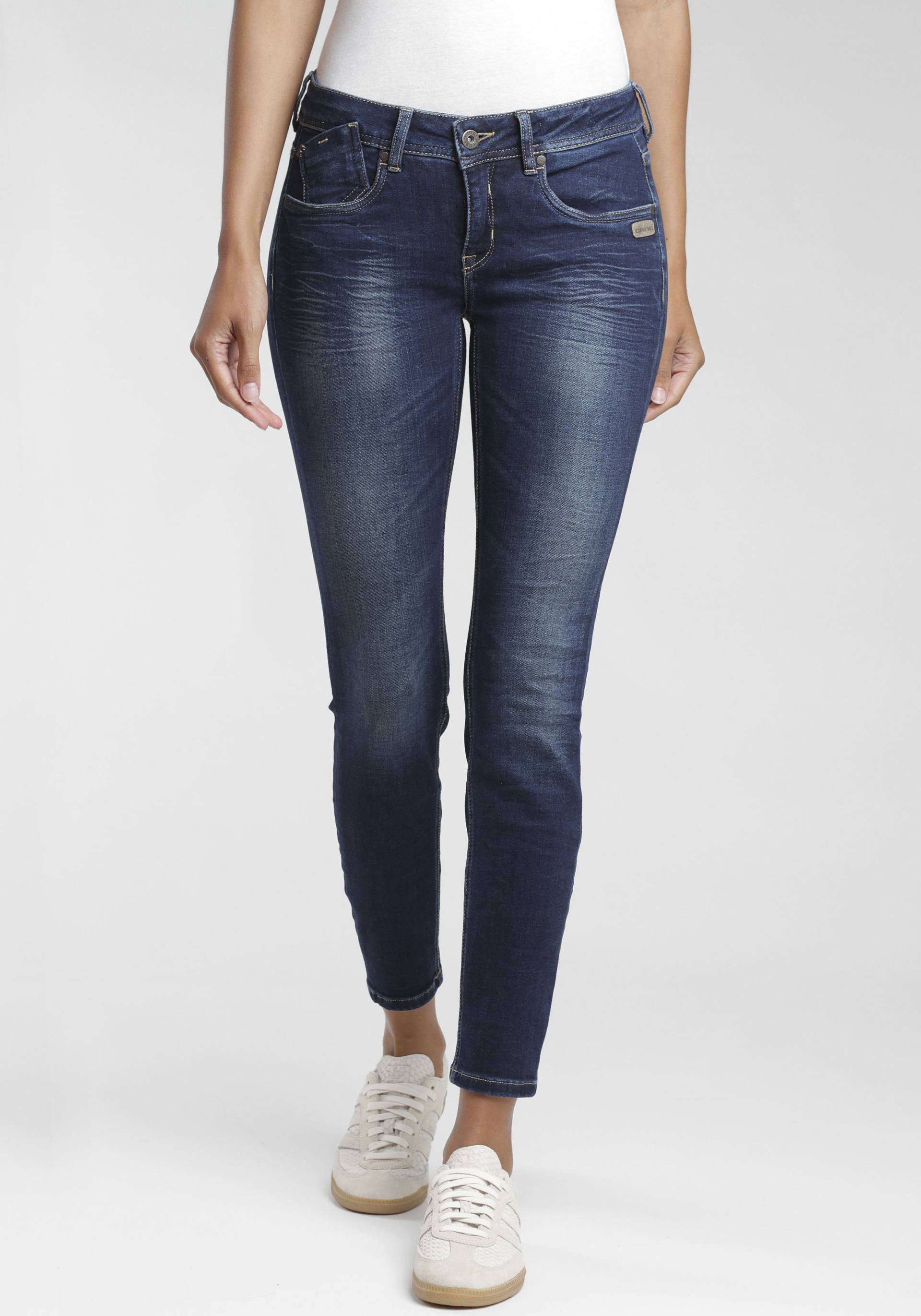 GANG Skinny-fit-Jeans »94FAYE«, im Flanking-Style GANG Skinny-fit-Jeans »94FAYE«, im Flanking-Style von GANG