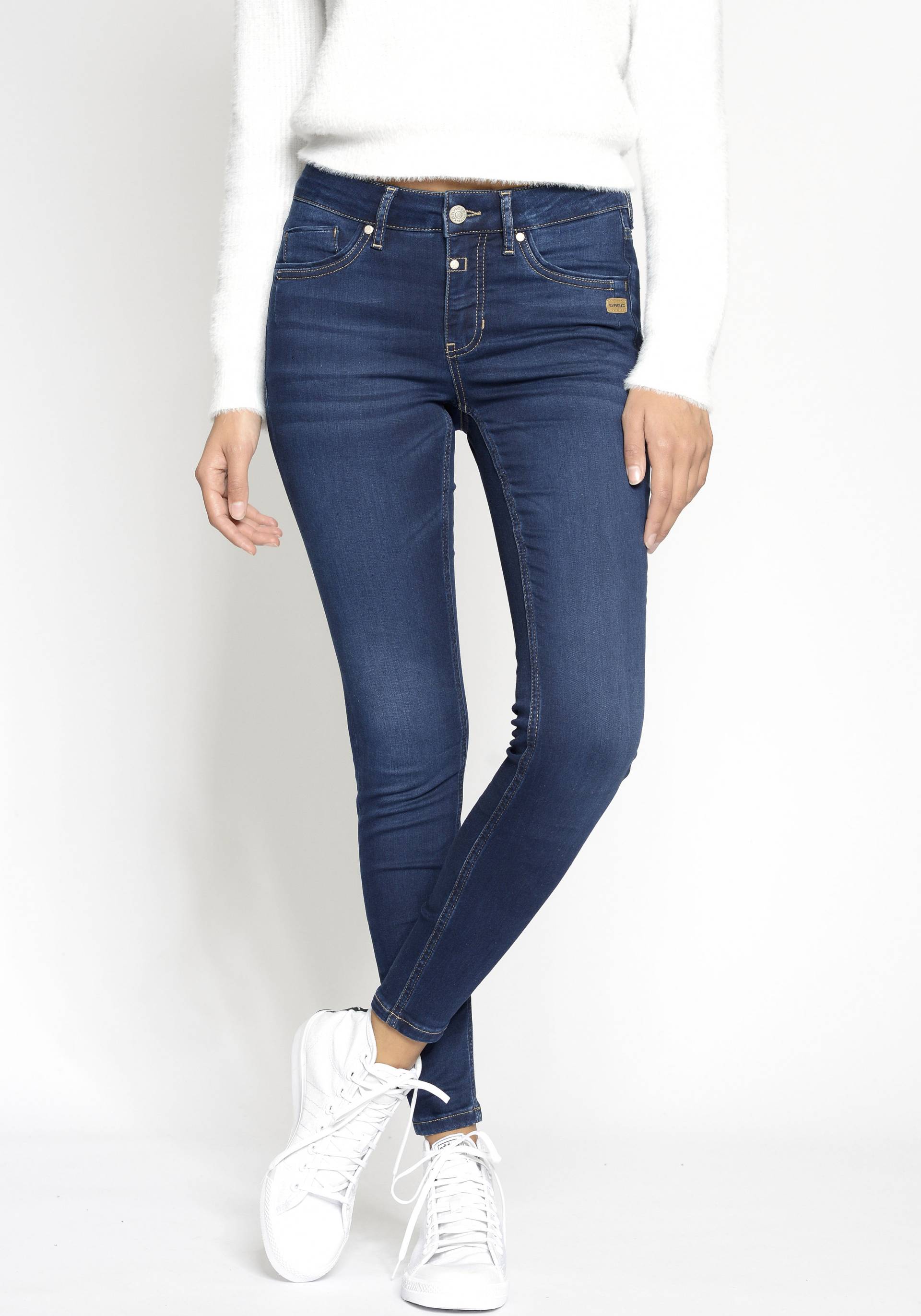 GANG Skinny-fit-Jeans »94LAYLA«, mit Used-Effekten von GANG