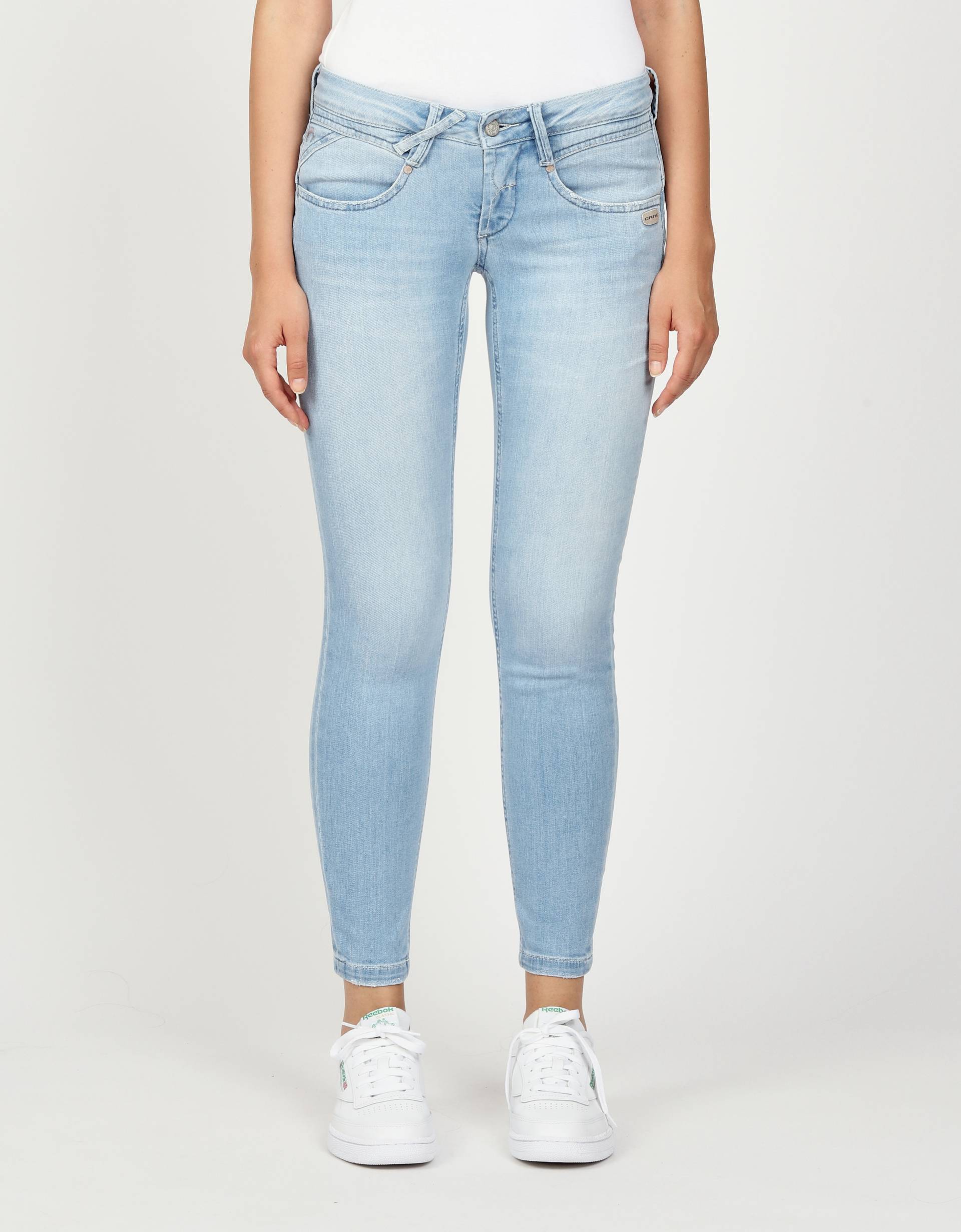 GANG Skinny-fit-Jeans »94NENA CROPPED«, mit gekreuzter Gürtelschlaufe von GANG