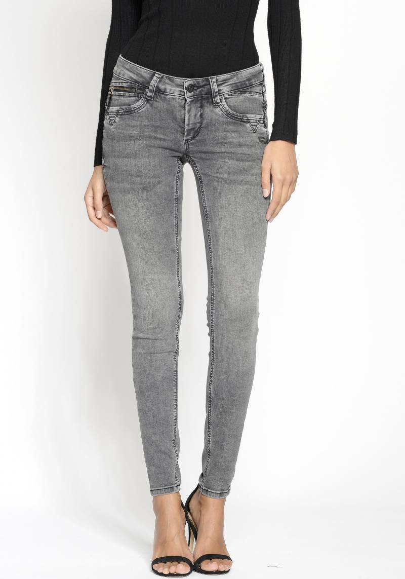 GANG Skinny-fit-Jeans »94NIKITA«, mit Zipper-Detail an der Coinpocket von GANG