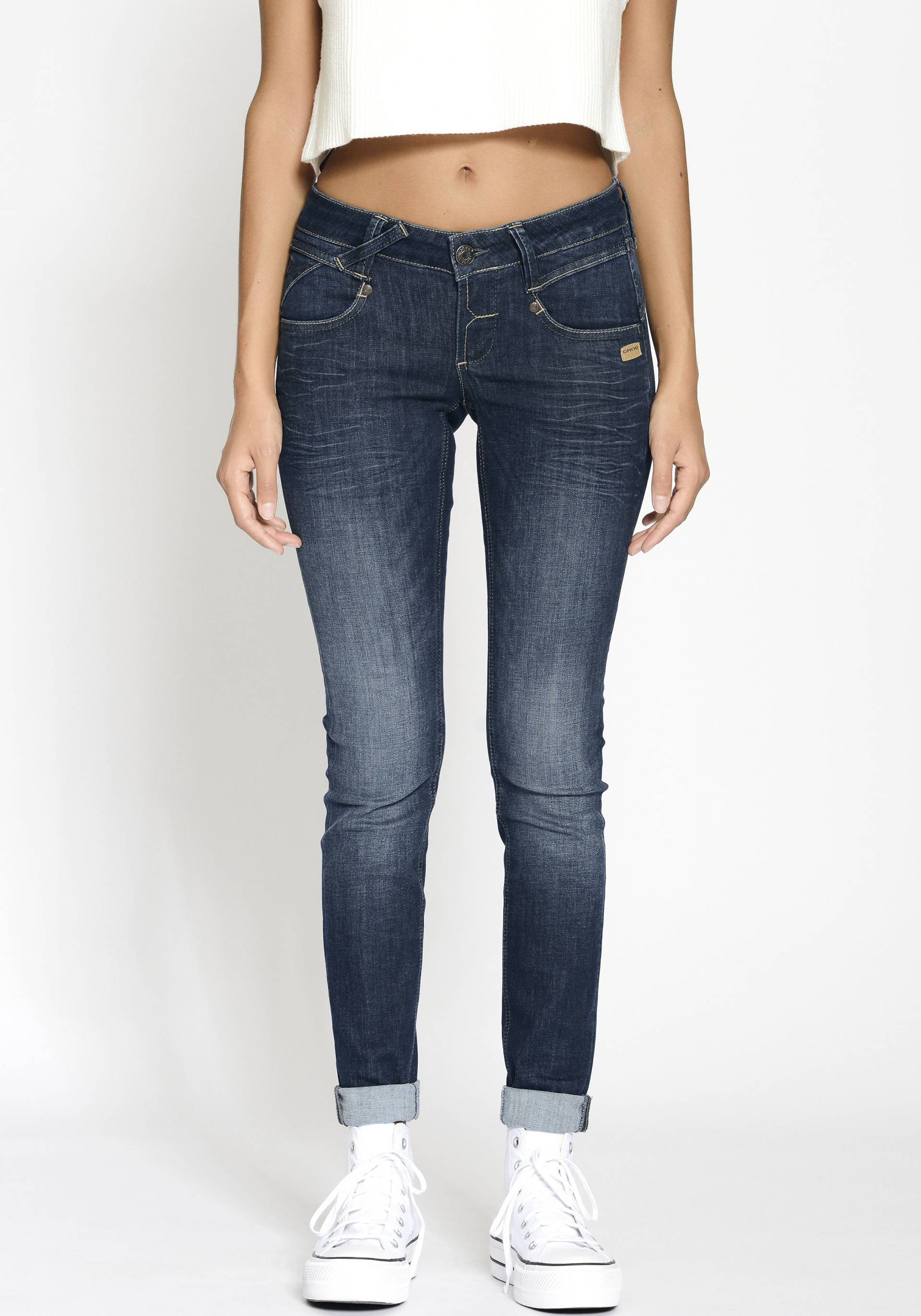 GANG Skinny-fit-Jeans »94NENA«, mit modischer Waschung von GANG