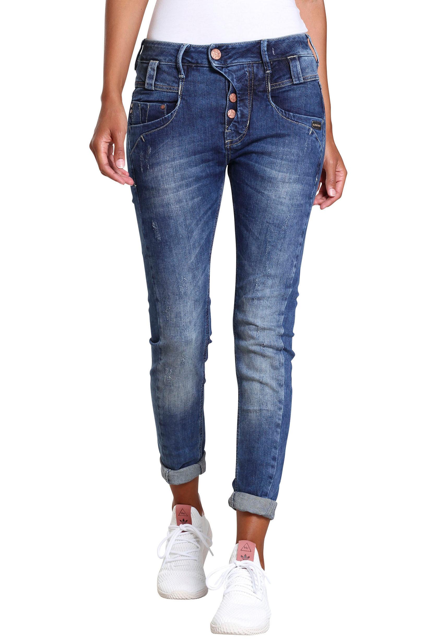 GANG Slim-fit-Jeans »94MARGE«, mit besonderem 4-Knopf-Verschluss GANG Slim-fit-Jeans »94MARGE«, mit besonderem 4-Knopf-Verschluss von GANG