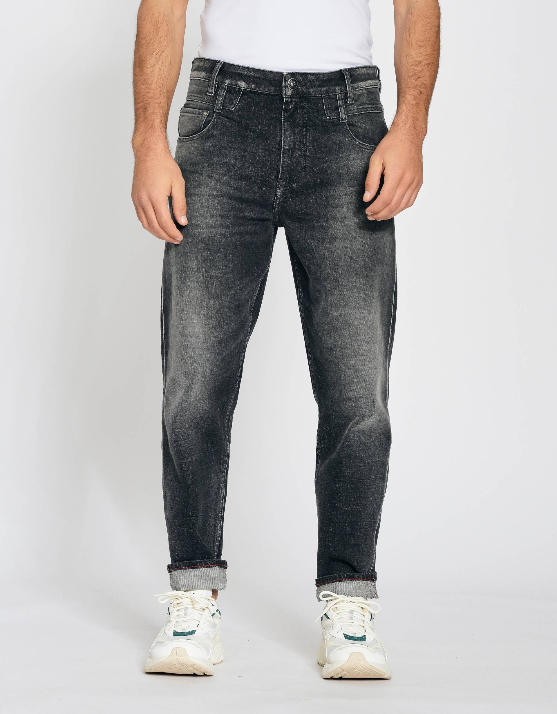 GANG Stretch-Jeans »94MARCO«, im relaxten 5-Pocket Style mit doppelter Gürtelschlaufe