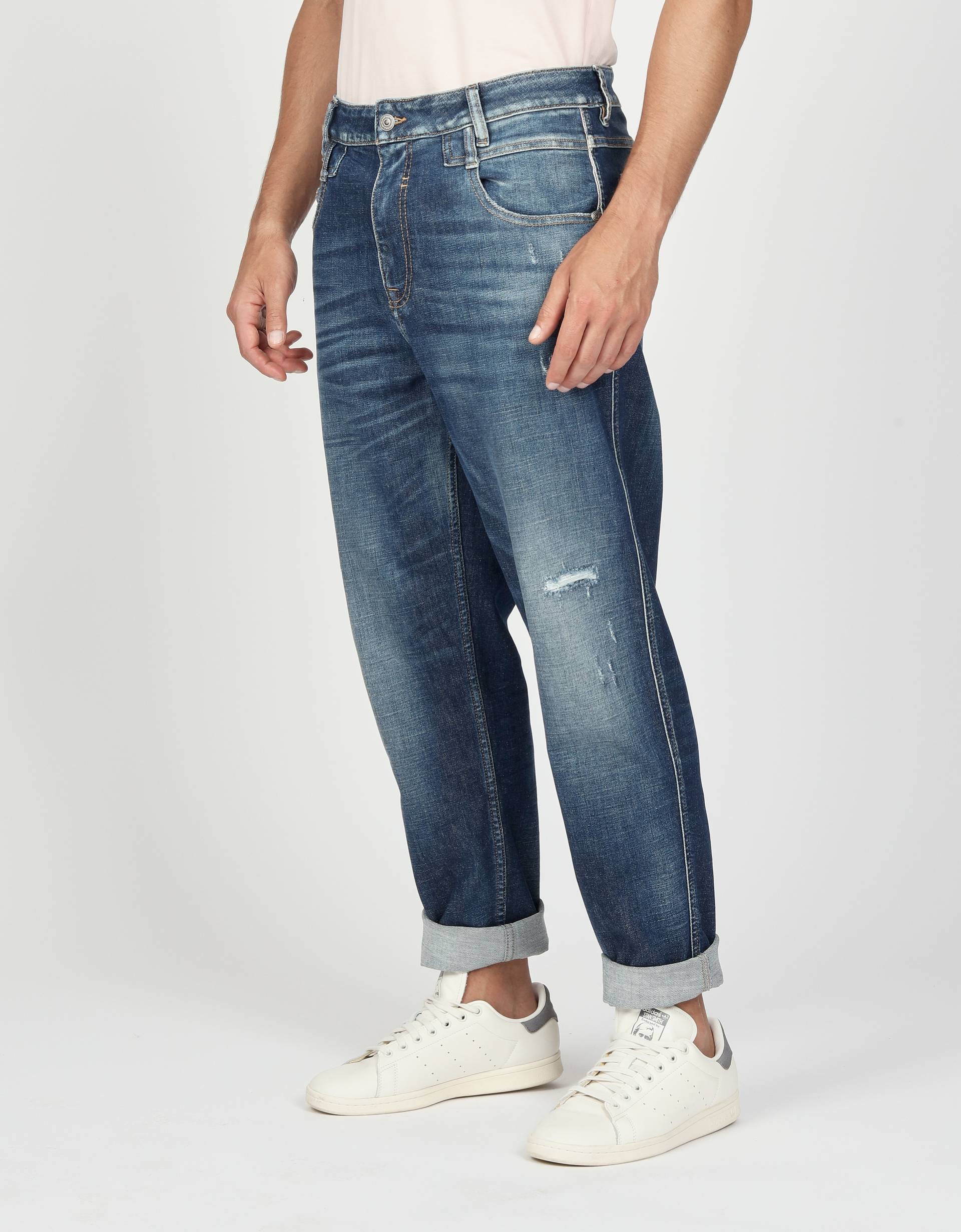 GANG Stretch-Jeans »94MARCO«, im relaxten 5-Pocket Style mit doppelter Gürtelschlaufe von GANG