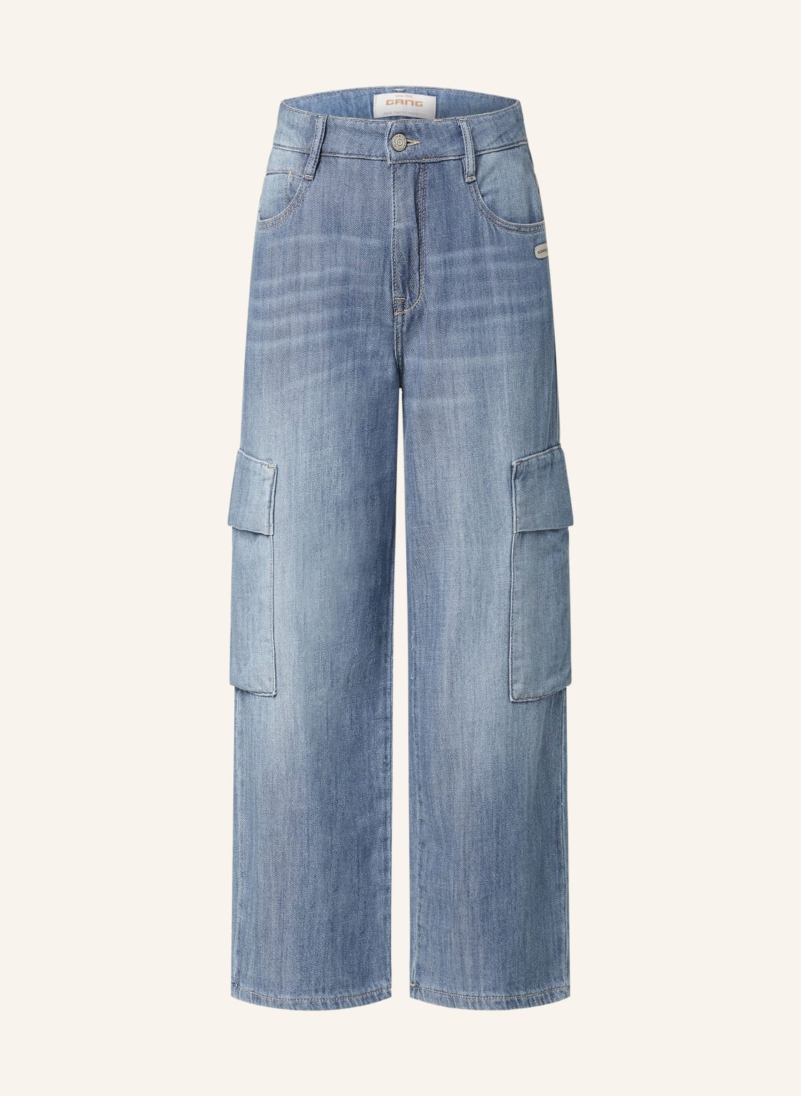 Gang Jeans-Culotte 94carol Cargo blau von GANG