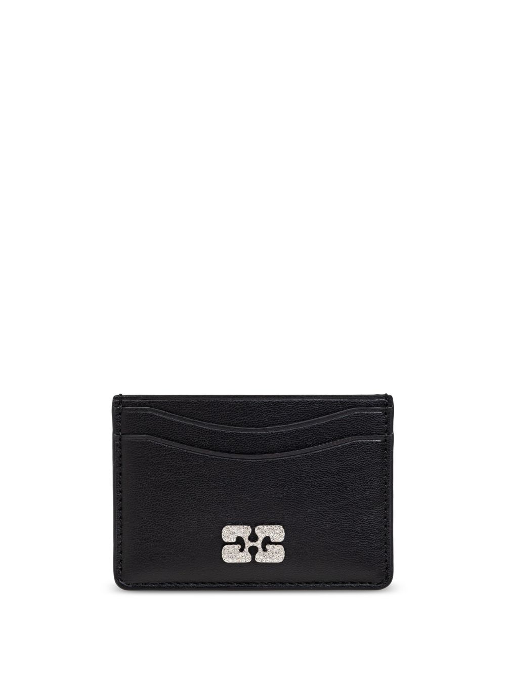 GANNI Bou cardholder - Black von GANNI